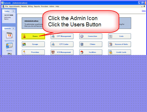 Admin Icon User Button