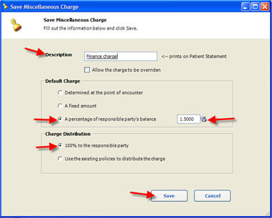 Misc Charges Finance Charge