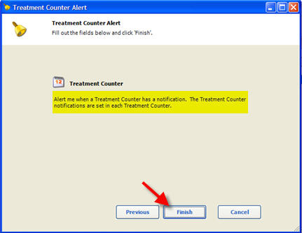 Alerts Treatment Counter 2