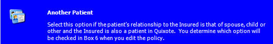 Patient Insurance Coverage Another Patient
