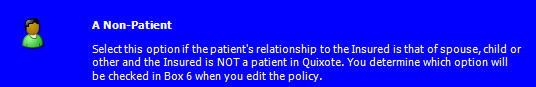 Patient Insurance Coverage Non Patient