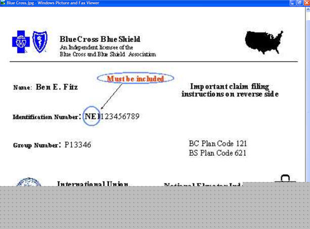 Patient File Tab Blue Cross Magnify