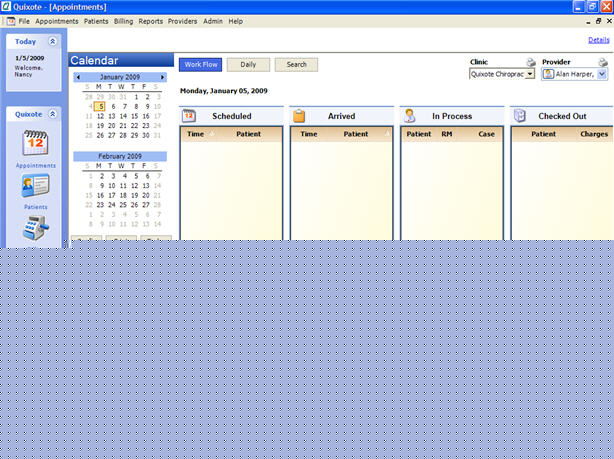 Appointments Workflow