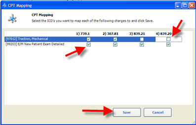 Appointments Workflow Check Out Mapping