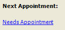 Appointments Workflow Check Out Needs Appts