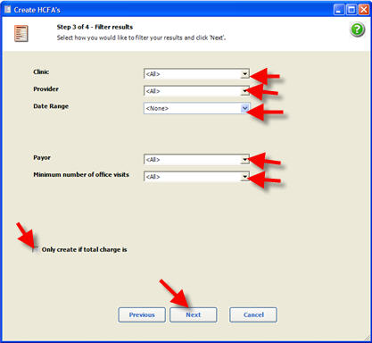 Billing Billing Create Bills Step 3