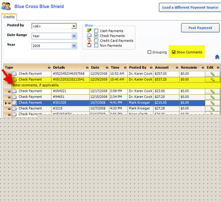View EOB Show Comments