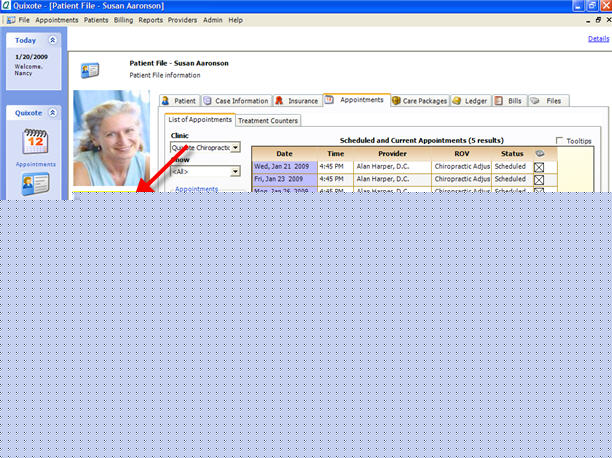Appointment Tab Print