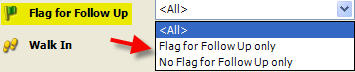 Appointments Report Flag for Follow Up