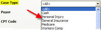 CPT Report Case Type