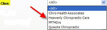 Provider Stats General Tab Clinic