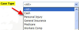 Cases Report Case Type