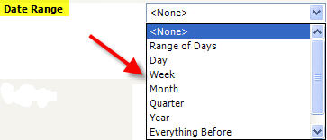 Credit Report Date Range