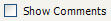 Credit Report Show Comments