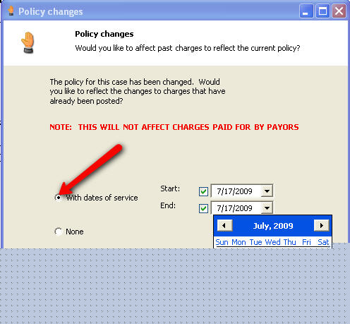 Policy Changes